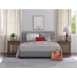 ClickDecor Hudson Upholstered Bed King Gray