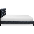 ClickDecor Hudson Leather Bed King Black