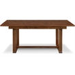 ClickDecor Wesley Extendable Dining Table Brown