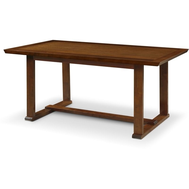 ClickDecor Vaughn Dining Table Brown