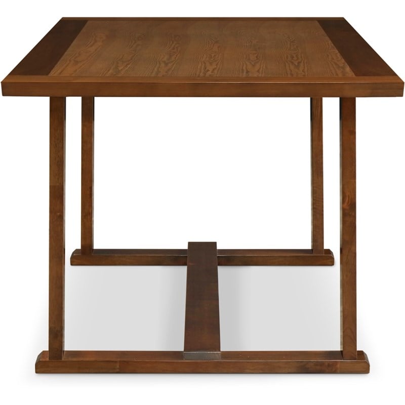 ClickDecor Vaughn Dining Table Brown