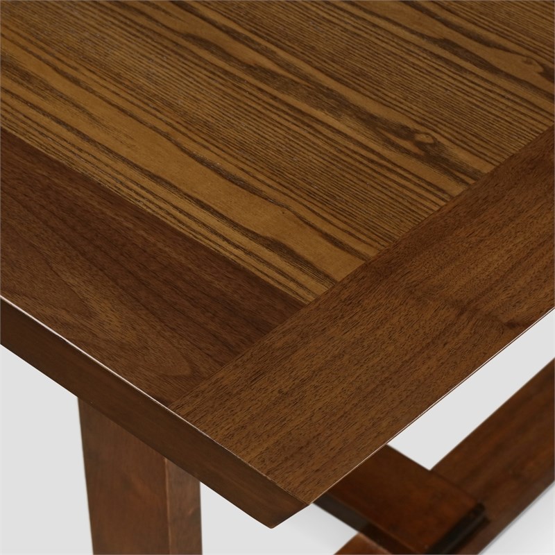 ClickDecor Vaughn Dining Table Brown