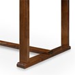 ClickDecor Vaughn Dining Table Brown