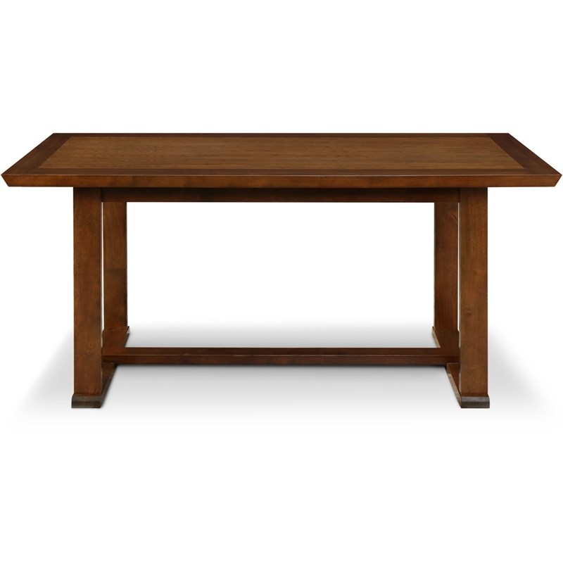 ClickDecor Vaughn Dining Table Brown