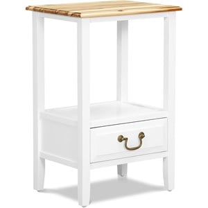 ClickDecor Harris End Table White