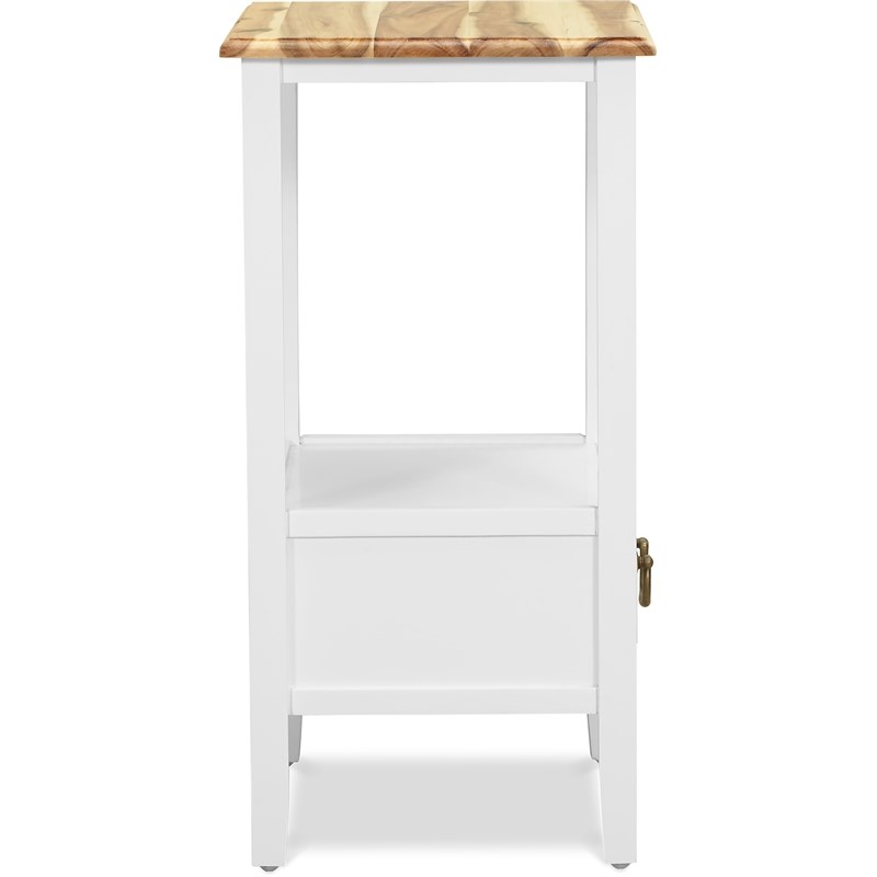 ClickDecor Harris End Table White