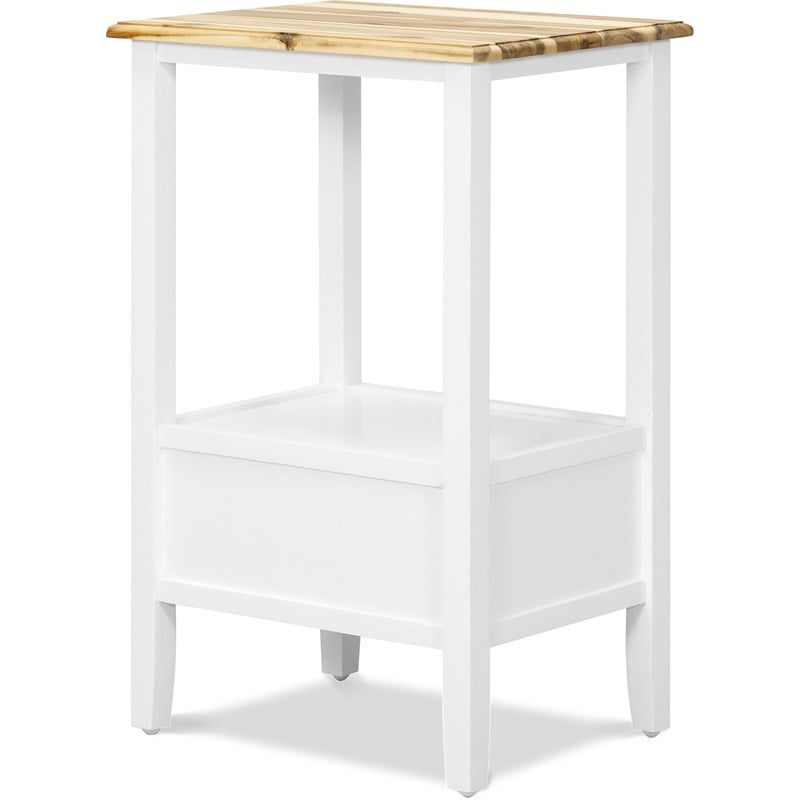 ClickDecor Harris End Table White