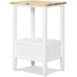 ClickDecor Harris End Table White