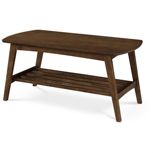ClickDecor Gaines Coffee Table Brown