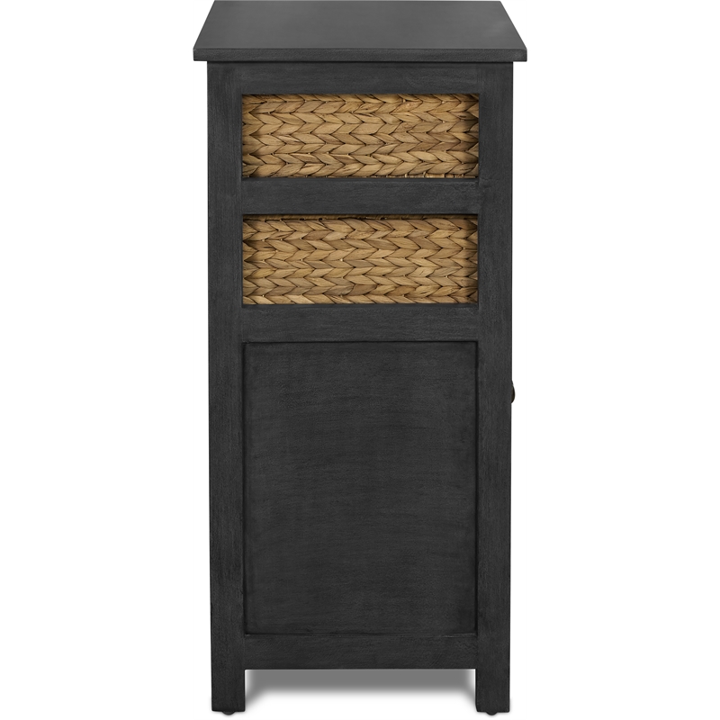 ClickDecor Nelson Storage Cabinet Dark Gray