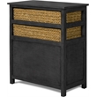 ClickDecor Nelson Storage Cabinet Dark Gray