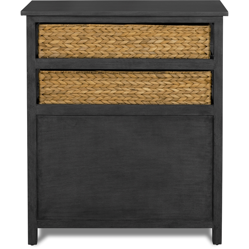 ClickDecor Nelson Storage Cabinet Dark Gray
