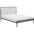 Adore Decor Stella Black Metal Queen Bed