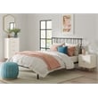 Adore Decor Stella Metal King Bed - Black