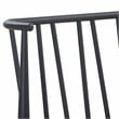 Adore Decor Stella Metal King Bed - Black
