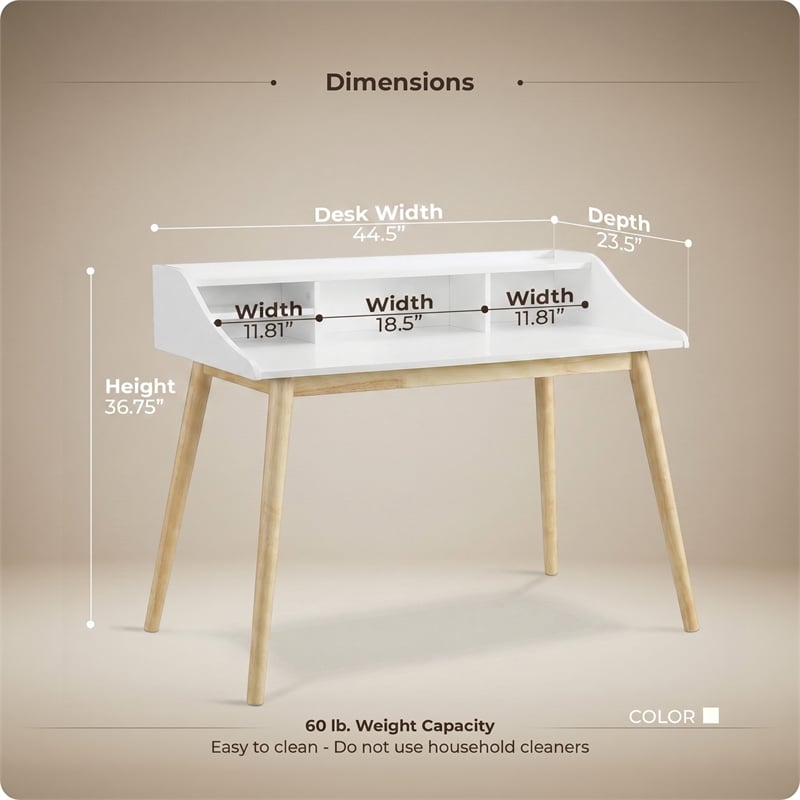 Adore Decor Alton Desk White