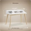 Adore Decor Alton Desk White