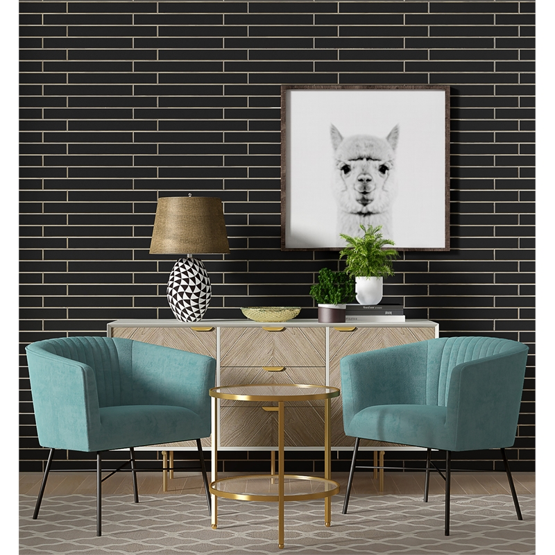 Adore Decor Leone Modern Tufted Velvet Accent Chair in Teal Blue