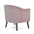 Adore Decor Ivey Tufted Velvet Accent Chair in Pink