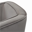 Adore Decor Rani Modern Velvet Accent Chair in Gray