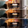 Adore Decor Brookline Side Table Walnut Brown