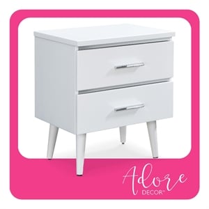 Adore Decor Lennox Side Table White