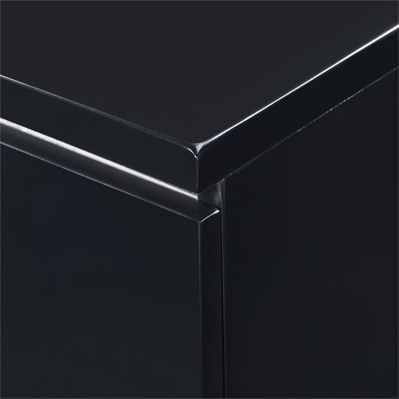 Adore Decor Lennox Side Table Black