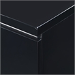 Adore Decor Lennox Side Table Black