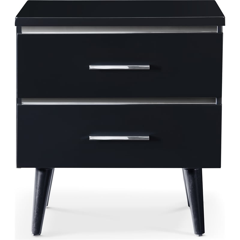 Adore Decor Lennox Side Table Black