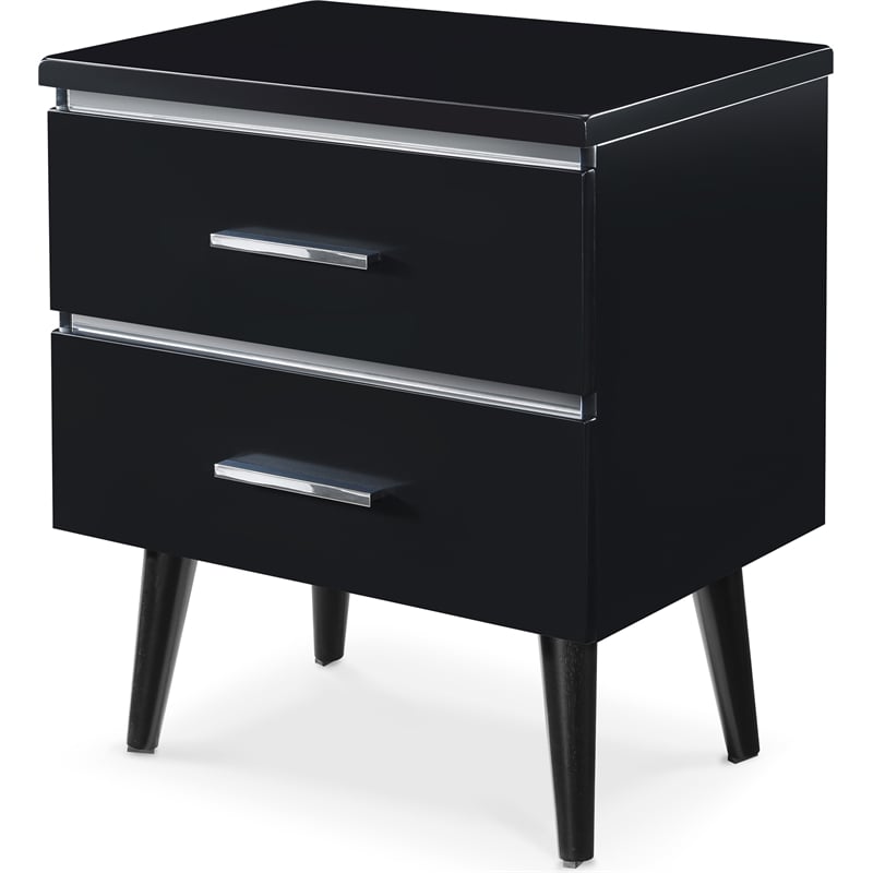 Adore Decor Lennox Side Table Black