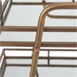 Adore Decor Addison Bar Cart Antique Gold