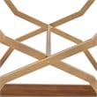 Adore Decor Jolie Kitchen Bar Cart Gold/Brown