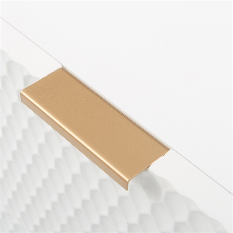 Adore Decor Jolie 2 Drawer Side Table White