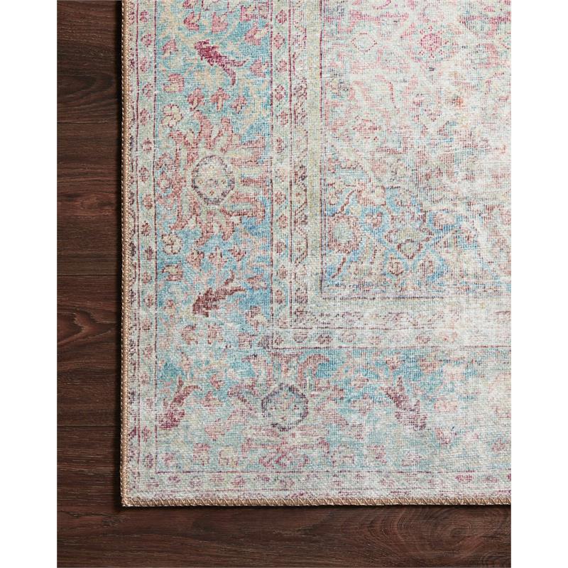 Loloi Ii Wynter Wyn 04 Red Teal Area, Teal And Red Area Rug