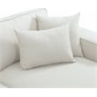 Harvey 104 inch Reversible Chaise Sectional Sofa Beige Linen L-Shaped