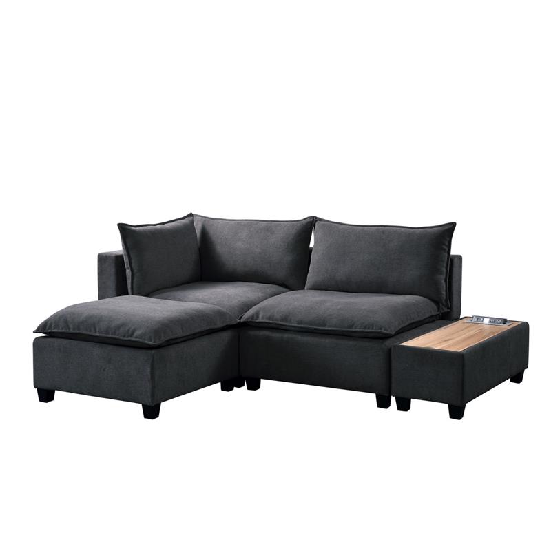 love seat ottoman