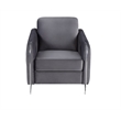 Hathaway Gray Velvet Fabric Sofa Loveseat Chair Living Room Set