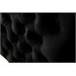 Bayberry Black Velvet Sofa Loveseat Living Room Set