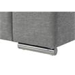 Gianna Light Gray Woven Fabric Arm Chair