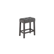 Lux Gray Finish Wood 3 Piece 42