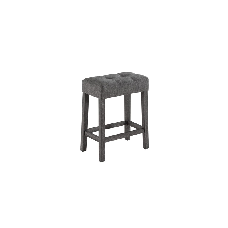 Lux Gray Finish Wood 3 Piece 42