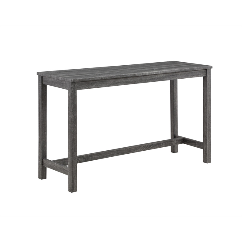 Oriana Gray Finish Wood 4 Piece 60