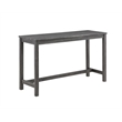 Oriana Gray Finish Wood 4 Piece 60