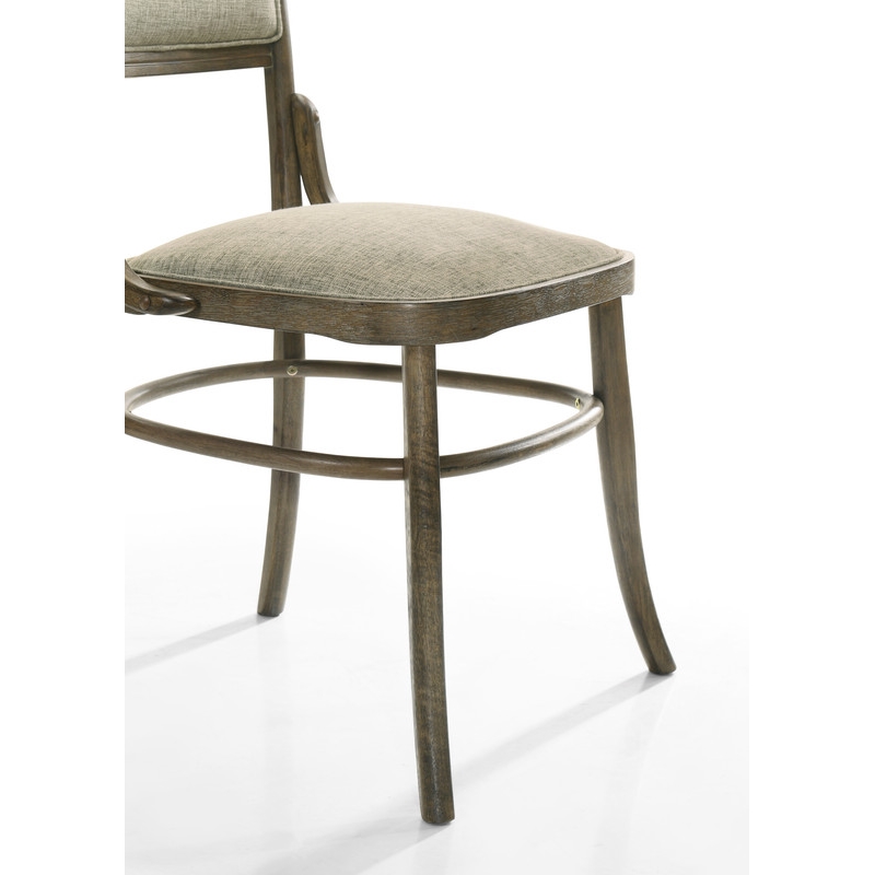 Bistro Walnut Engineered Wood Dining Table with Extension Leaf and Dining Chairs