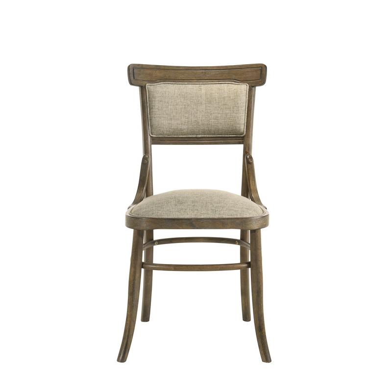 Bistro Walnut Engineered Wood Dining Table with Extension Leaf and Dining Chairs