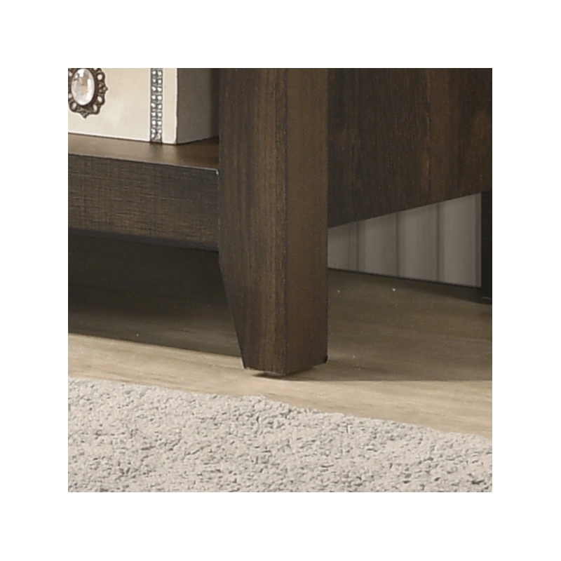 Benito Dark Dusty Brown Wood Finish 70