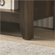 Benito Dark Dusty Brown Wood Finish 70
