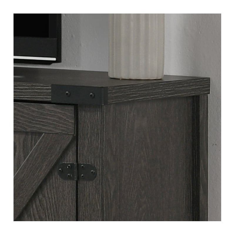 Salma Dark Gray Wood Finish 58