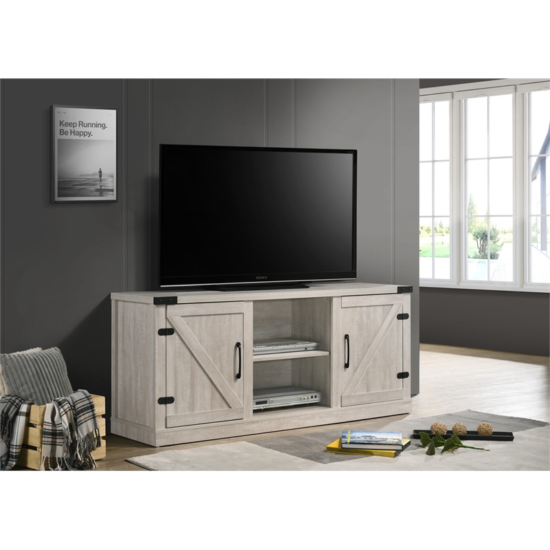 Salma Dusty Gray Wood Finish 58