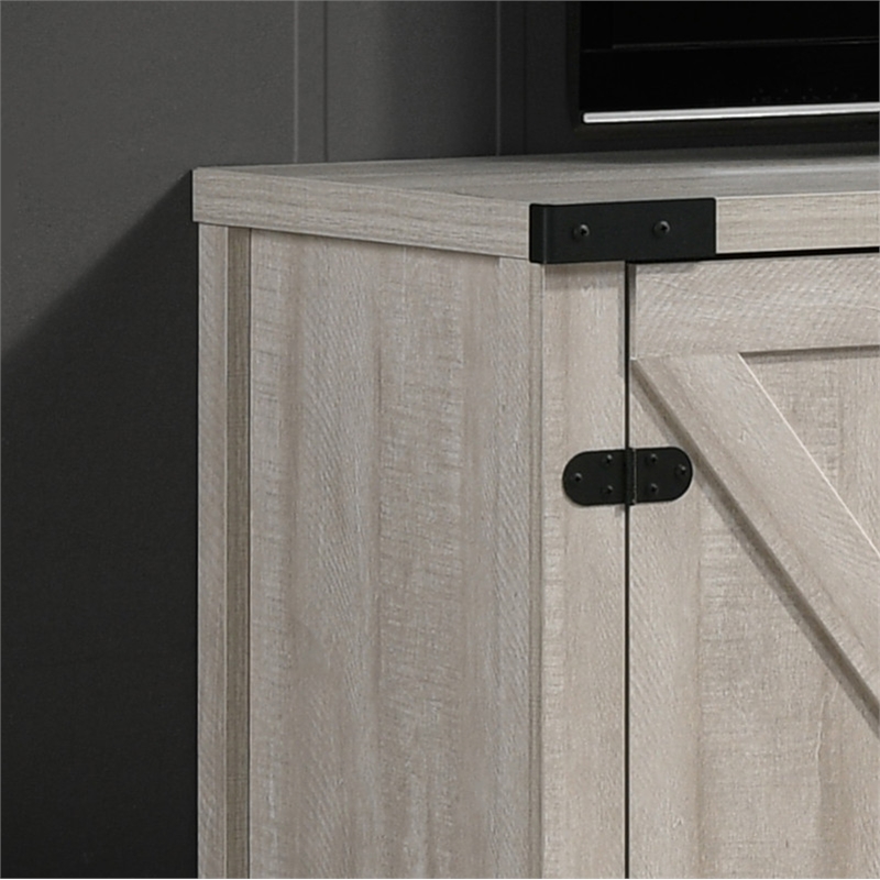 Salma Dusty Gray Wood Finish 58